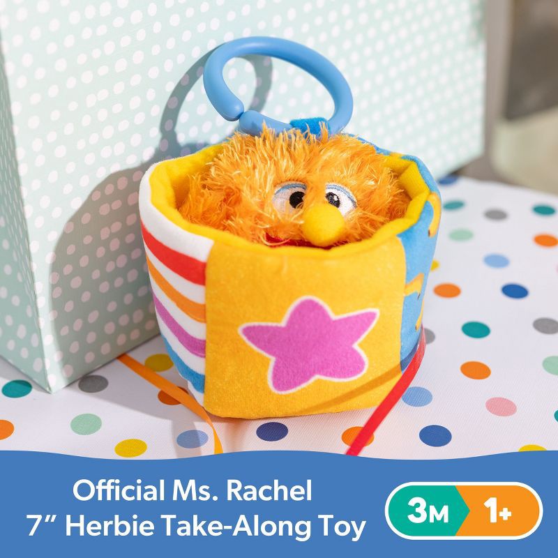 slide 3 of 10, Ms. Rachel Sensory Take-Along Toy - Herbie, 1 ct