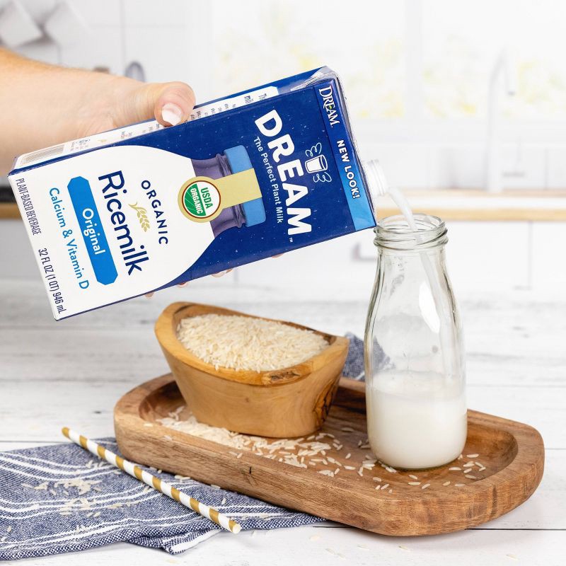 slide 2 of 3, Rice Dream Dream Original Calcium + Vitamin D Beverage Shelf Stable - 32 fl oz, 32 fl oz