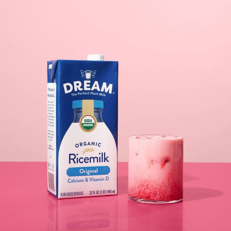 slide 3 of 3, Rice Dream Dream Original Calcium + Vitamin D Beverage Shelf Stable - 32 fl oz, 32 fl oz