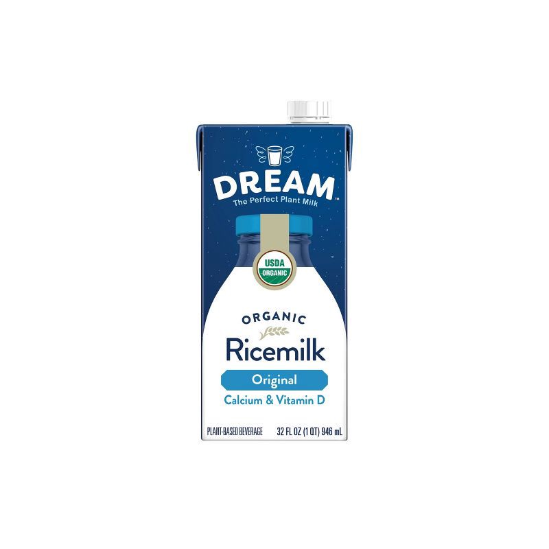 slide 1 of 3, Rice Dream Dream Original Calcium + Vitamin D Beverage Shelf Stable - 32 fl oz, 32 fl oz