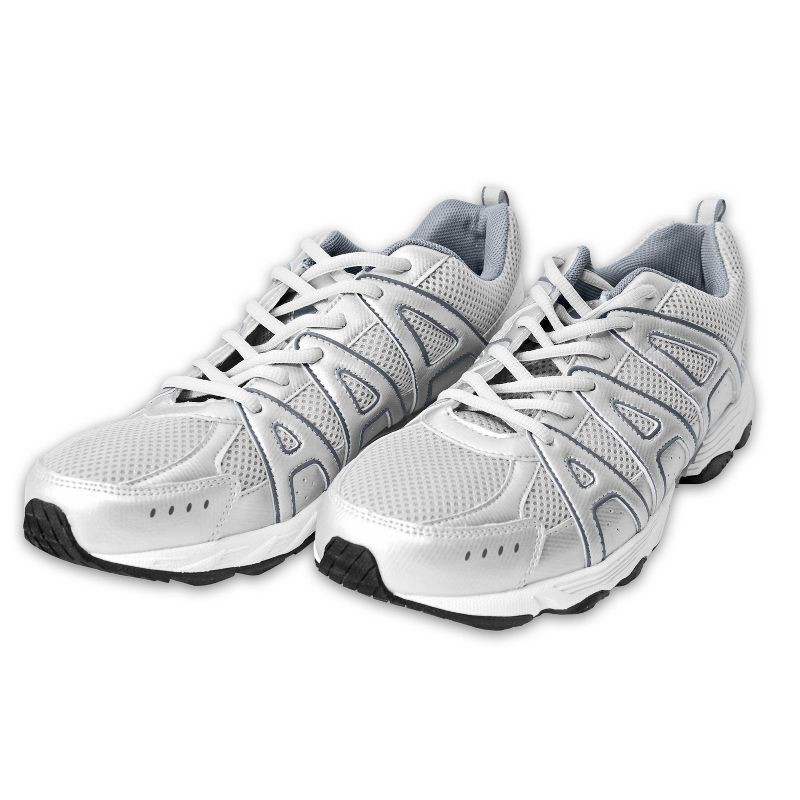 slide 4 of 4, Shoe Gear Oval Shoe Laces - White 45": Nylon Shoelaces, 0.15" Width, Shoe Accessories, 1 ct