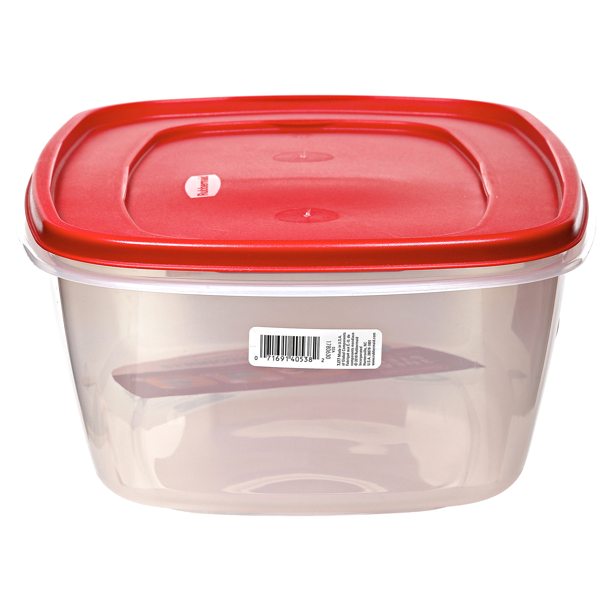 slide 3 of 5, Rubbermaid Easy Find Lids Rectangle Food Storage Container, 2.5 gal