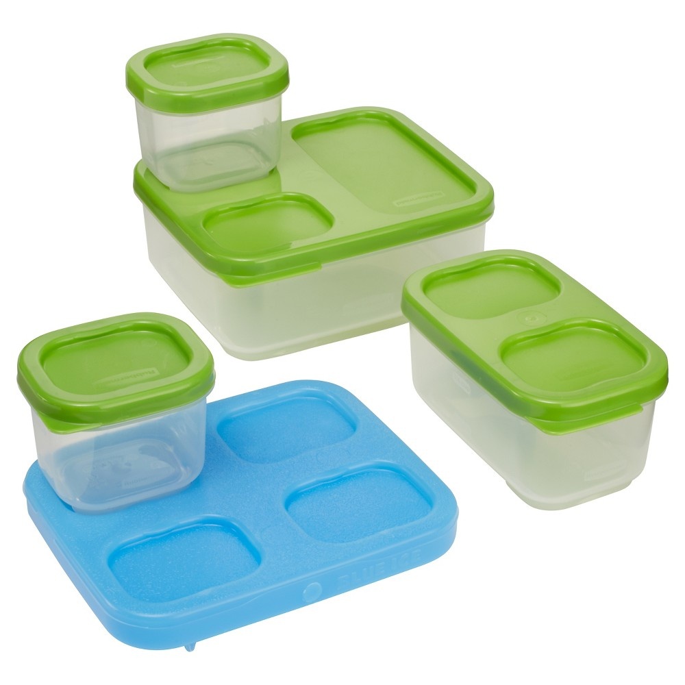 slide 3 of 7, Rubbermaid LunchBlox Sandwich Container Kit, 1 ct