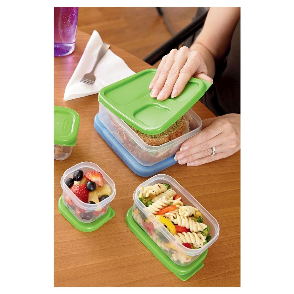 slide 4 of 7, Rubbermaid LunchBlox Sandwich Container Kit, 1 ct