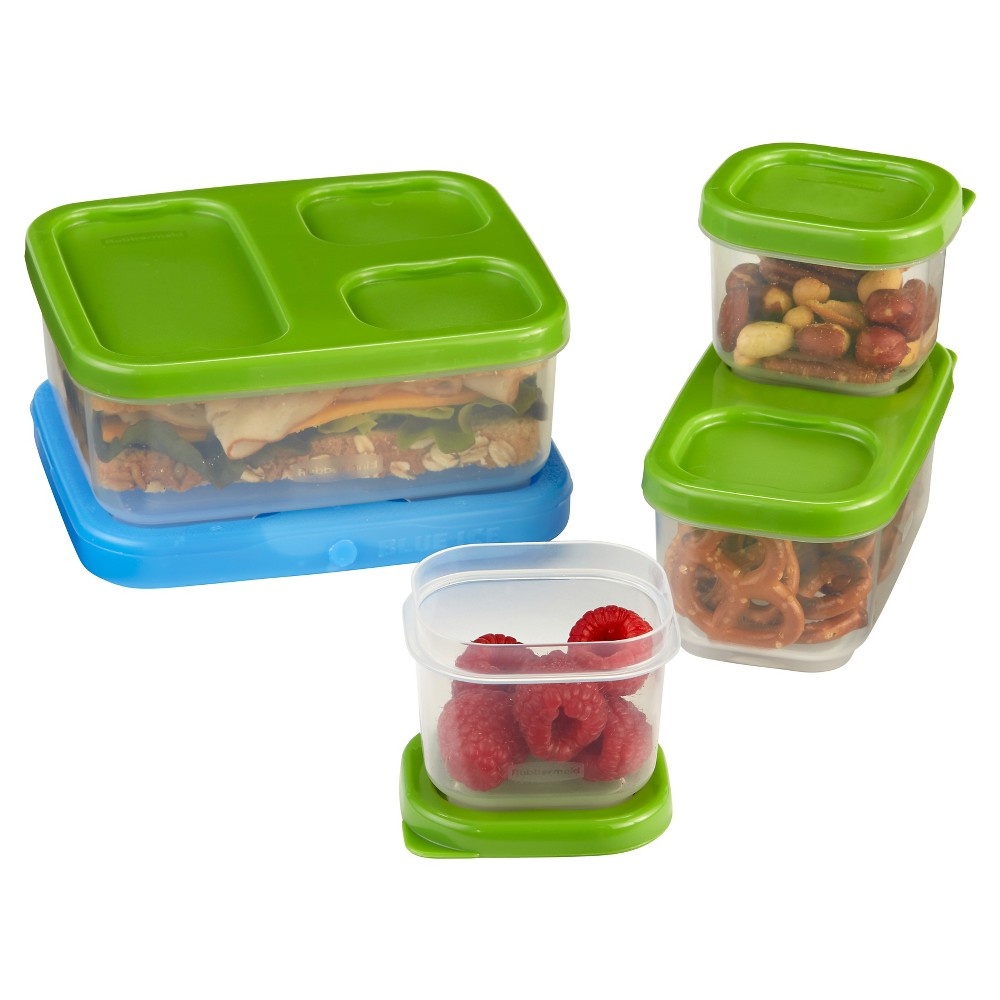 slide 6 of 7, Rubbermaid LunchBlox Sandwich Container Kit, 1 ct