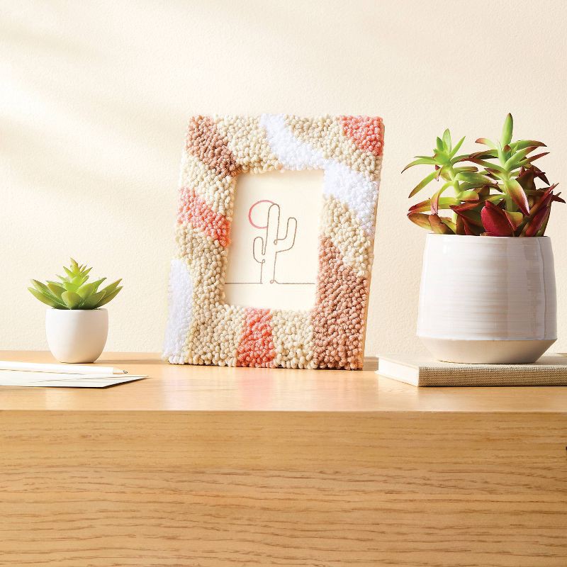 slide 2 of 4, Punch Needle Frame Craft Kit - Mondo Llama™, 1 ct