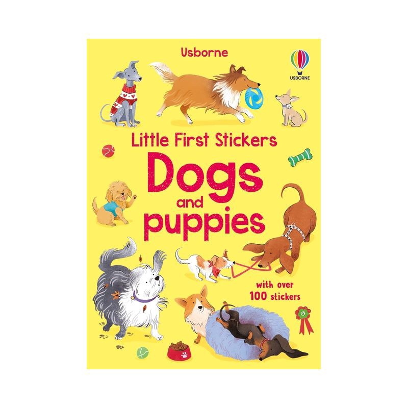 slide 1 of 1, Usborne Books Little First Stickers Dogs and Puppies - by Kristie Pickersgill (Board Book), 1 ct