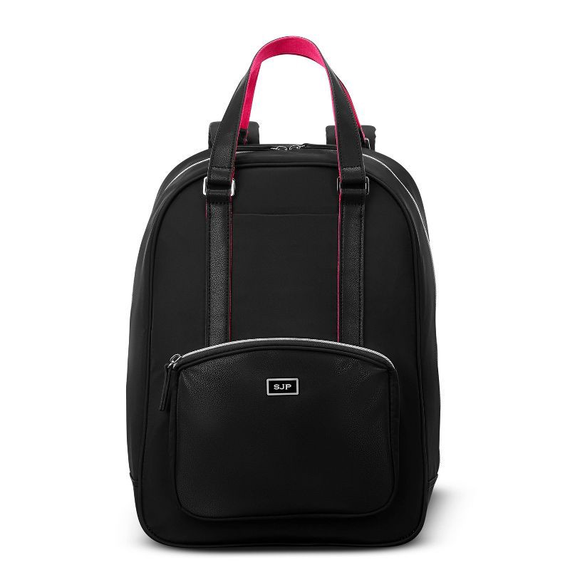 slide 1 of 9, Sarah Jessica Parker 16" Backpack - Black/Candy, 1 ct