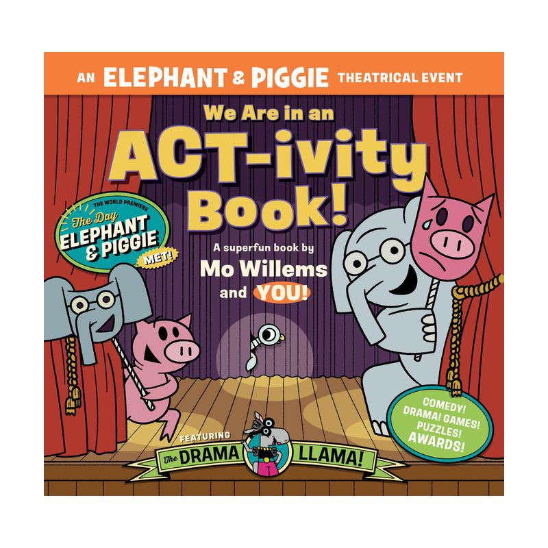 slide 1 of 5, Union Square Kids We Are in an ACT-ivity Book! - by Mo Willems (Paperback), 1 ct