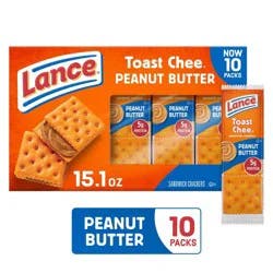 Lance ToastChee Peanut Butter Sandwich Crackers - 15.10oz