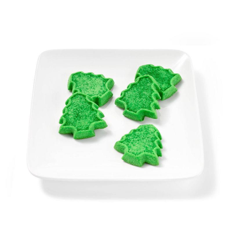 slide 3 of 3, Holiday Mini Tree Sugar Cookies - 9oz - Favorite Day™, 9 oz
