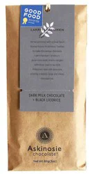 Askinosie Dark Milk Chocolate + Black Licorice Collabaration Bar