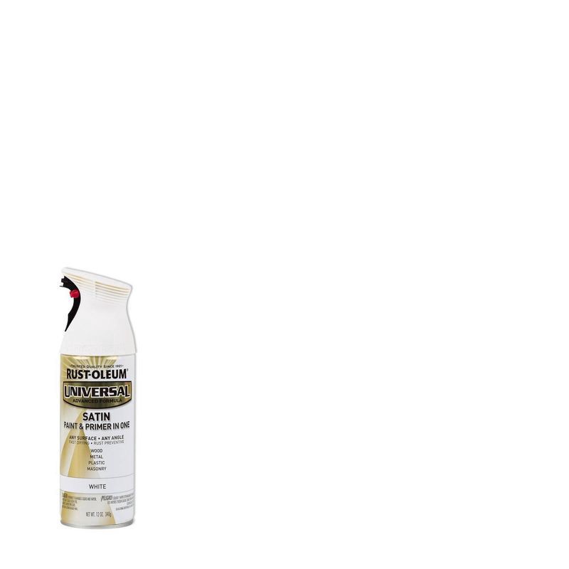 slide 1 of 35, Rust-Oleum 12oz Universal Spray Paint White, 12 oz