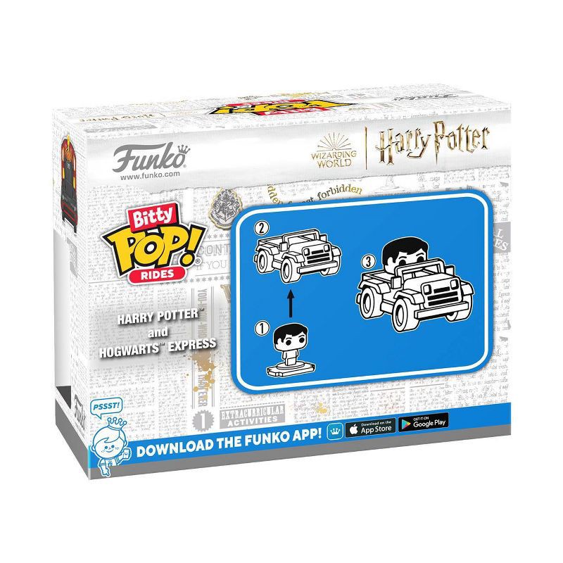 slide 2 of 5, Funko Bitty POP! Rides: Harry Potter and Hogwarts Express Figures, 1 ct
