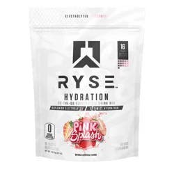 RYSE Core Hydration Electrolyte Supplement Powder - Pink Splash: Sports Nutrition, 16 Pack