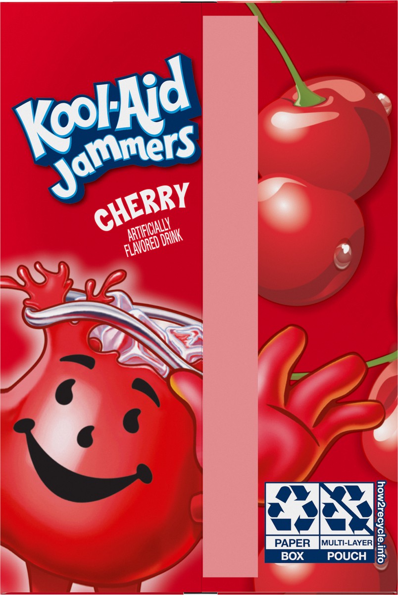 slide 7 of 9, Kool-Aid Jammers Cherry Juice, 10 ct, 10 ct; 6 fl oz