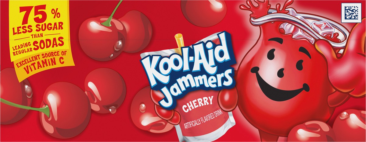 slide 9 of 9, Kool-Aid Jammers Cherry Juice, 10 ct, 10 ct; 6 fl oz