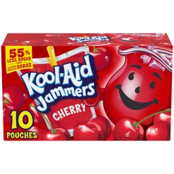 Kool-Aid Jammers Cherry Artificially Flavored Soft Drink
