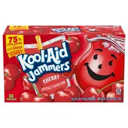 Kool-Aid Jammers Cherry Juice, 10 ct