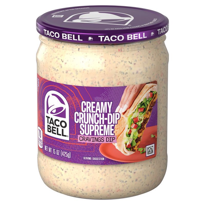 slide 9 of 11, Taco Bell Crunchwrap Dip - 15oz, 15 oz