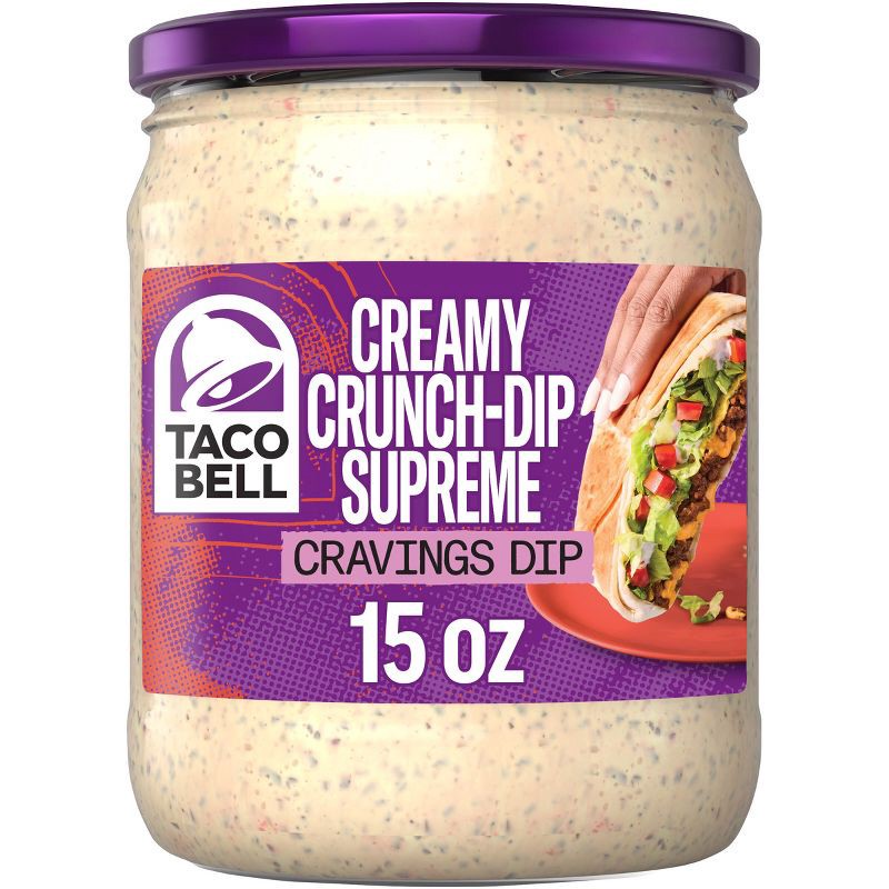 slide 1 of 11, Taco Bell Crunchwrap Dip - 15oz, 15 oz
