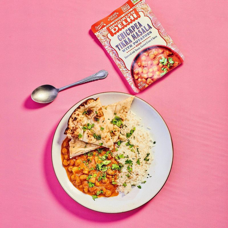 slide 4 of 4, Brooklyn Delhi Chickpea Tikka Masala - 10oz, 10 oz