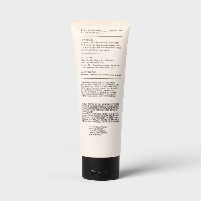 slide 4 of 4, Exfoliating Face Scrub - 4 fl oz - Goodfellow & Co™, 4 fl oz