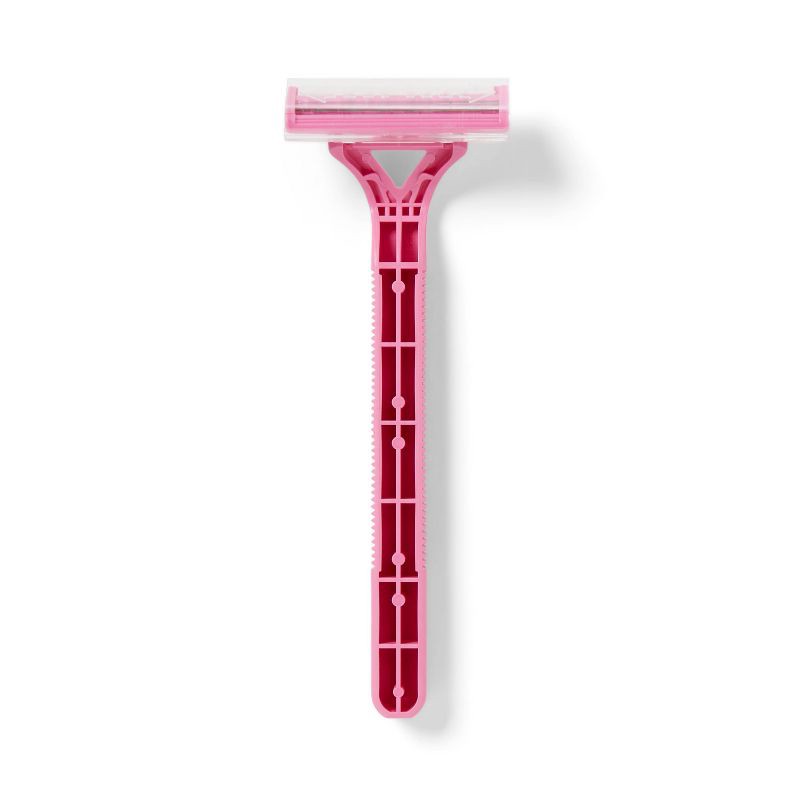 slide 2 of 3, Women's Twin Blade Disposable Razors - 12ct - dealworthy™, 12 ct