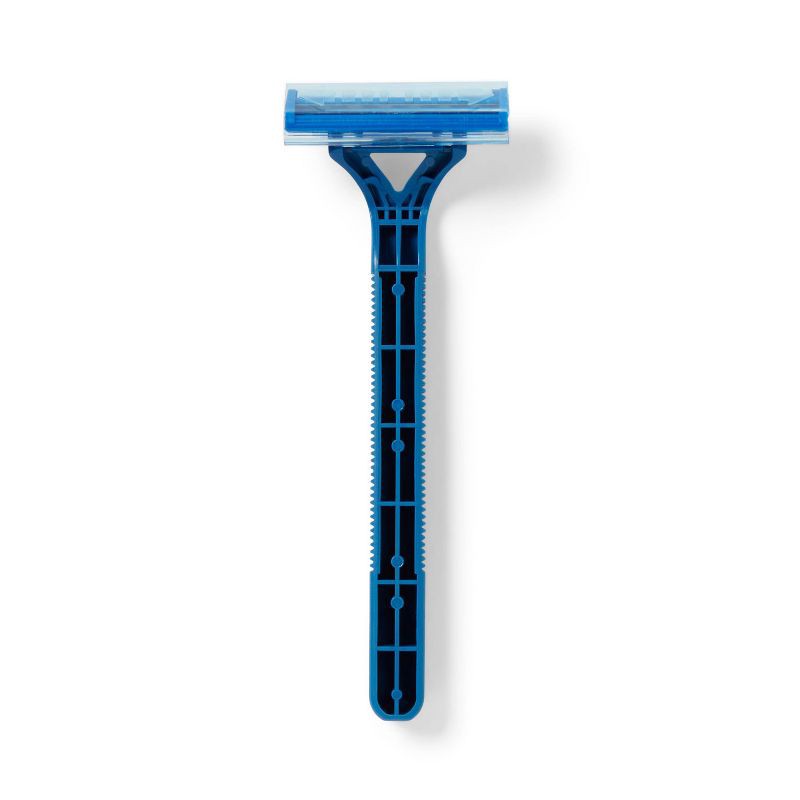 slide 2 of 3, Men's Twin Blade Disposable Razors - 12ct - dealworthy™, 12 ct