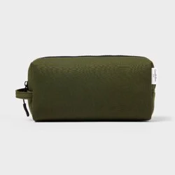 Compact Travel Toiletry Organizer - Recycled Neoprene - Olive - Goodfellow & Co™
