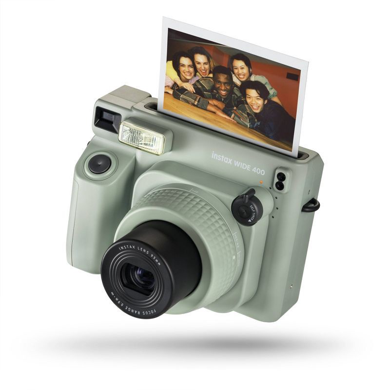 slide 8 of 11, Fujifilm instax WIDE 400 Instant Camera - Green, 1 ct