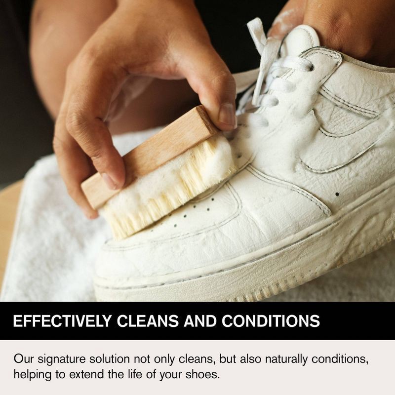 slide 4 of 6, Jason Markk Premium Shoe Cleaner - 4 fl oz: Liquid Shoe Care Kit, 4 fl oz