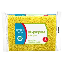 Simply Done All-Purpose Sponges 4 ea