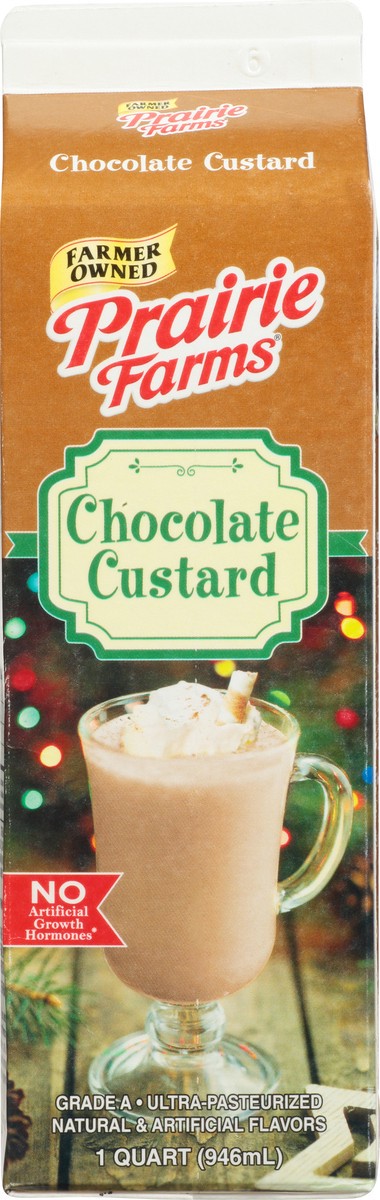 slide 9 of 13, Prairie Farms Chocolate Custard 1 qt, 1 qt