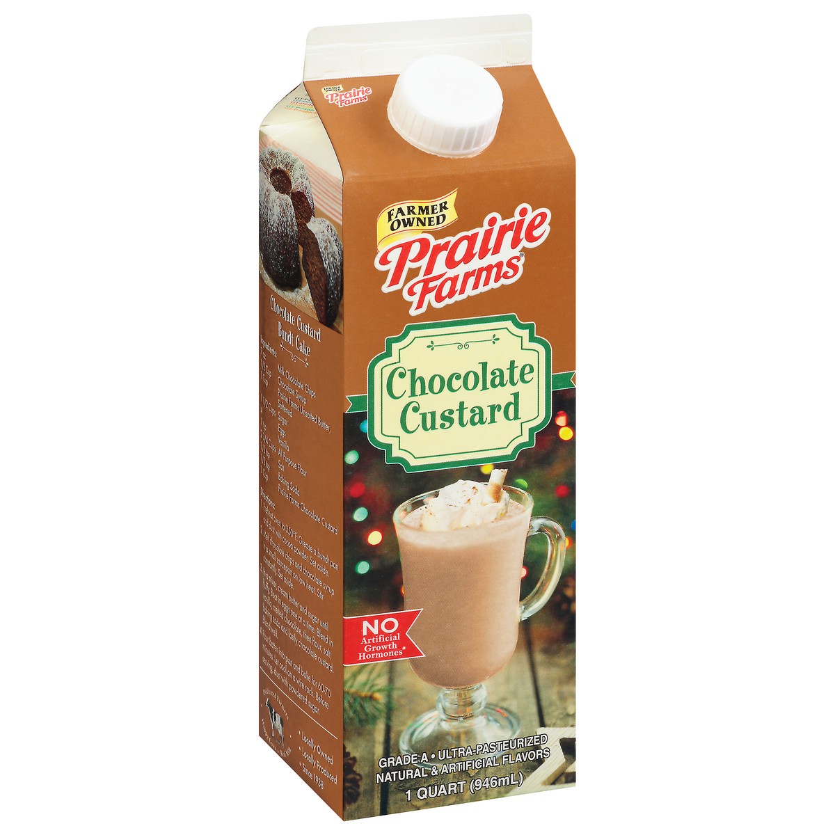 slide 10 of 13, Prairie Farms Chocolate Custard 1 qt, 1 qt