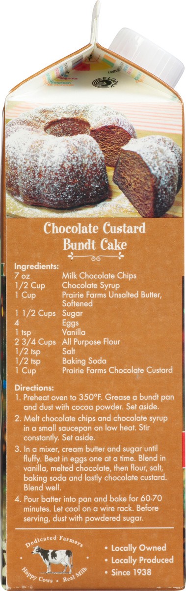 slide 2 of 13, Prairie Farms Chocolate Custard 1 qt, 1 qt