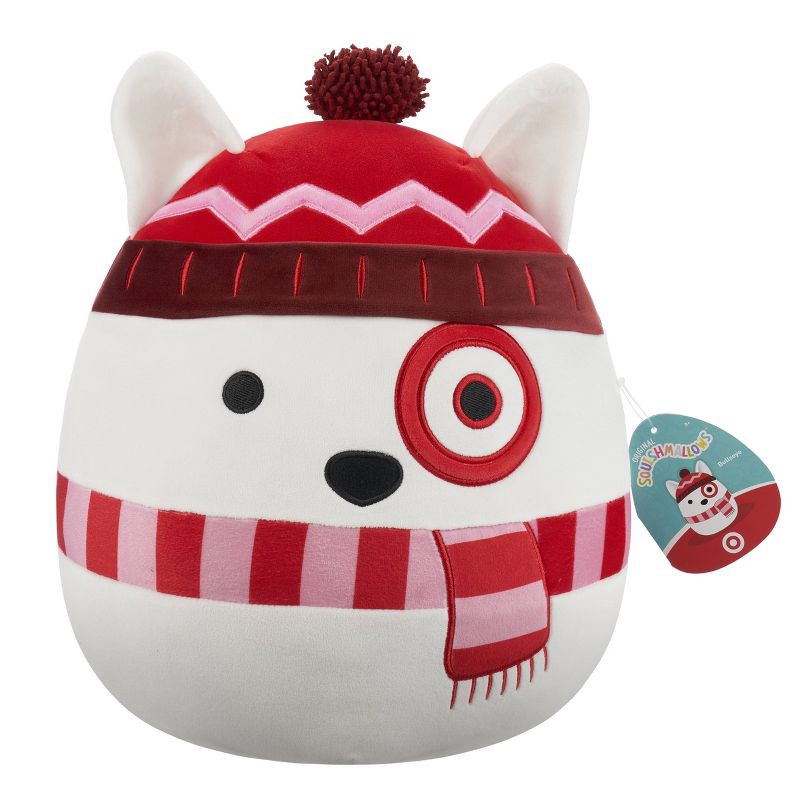 slide 2 of 8, Squishmallows 12" Target Bullseye Plush, 1 ct
