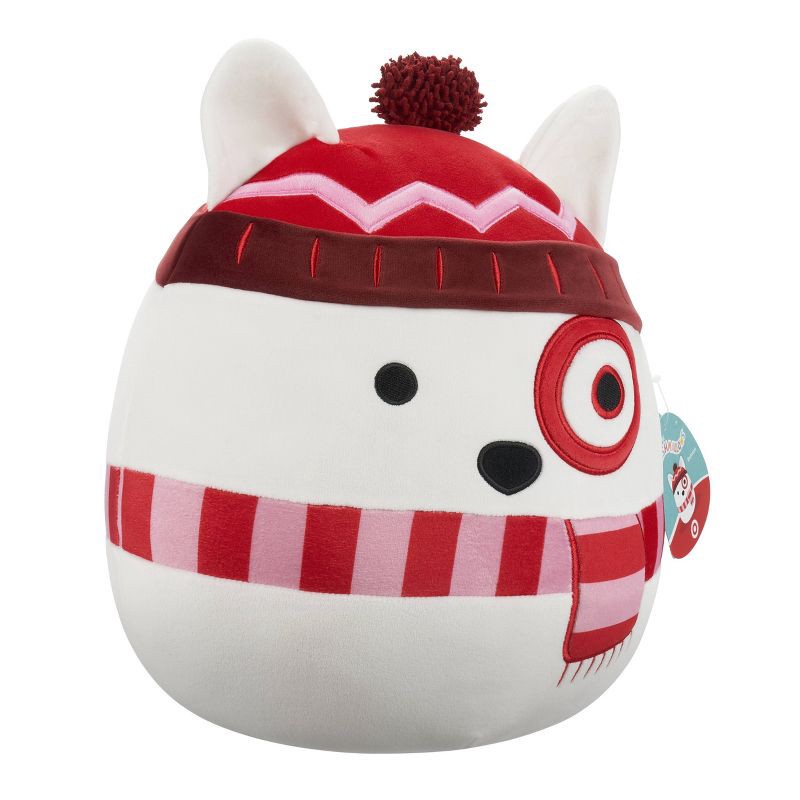 slide 4 of 8, Squishmallows 12" Target Bullseye Plush, 1 ct