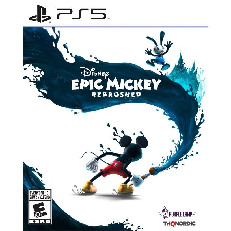 slide 1 of 7, U&I Ent Disney Epic Mickey Rebrushed - PlayStation 5, 1 ct