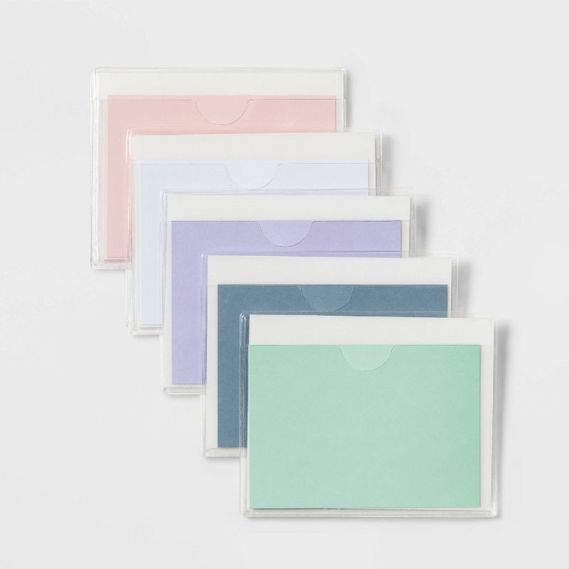 slide 3 of 3, Adhesive Bin Labels with Paper Cards Multipack, Teacher Supplies - up&up, 1 ct