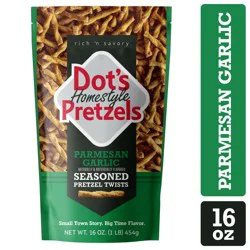 Dot's Homestyle Pretzels Parmesan Garlic Twists - 16oz