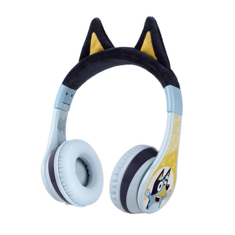 slide 1 of 5, eKids Bluey Bluetooth Wireless Headphones - Blue, 1 ct