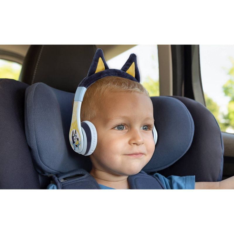 slide 5 of 5, eKids Bluey Bluetooth Wireless Headphones - Blue, 1 ct