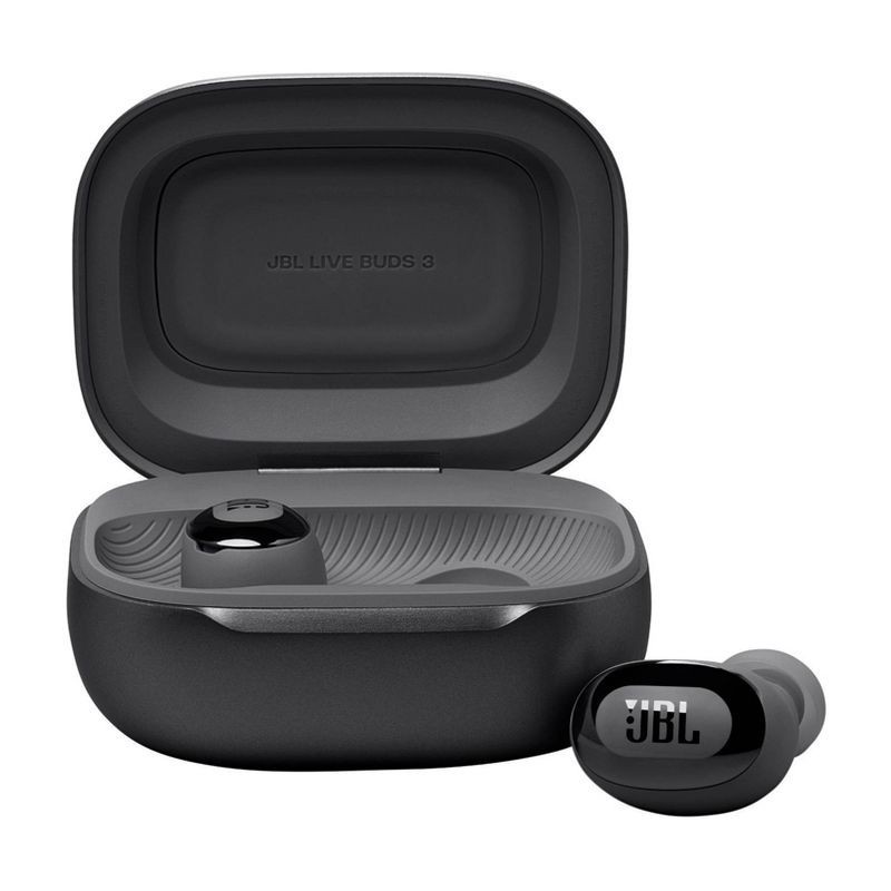 slide 2 of 8, JBL Live Buds 3 True Wireless Bluetooth Earbuds - Black, 1 ct