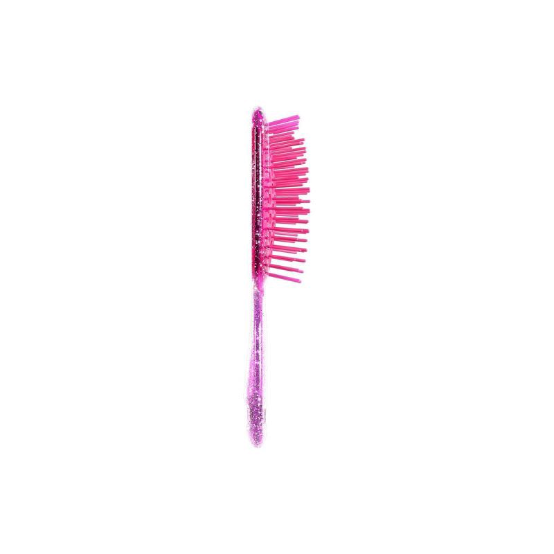 slide 3 of 4, UNbrush Mini Glitter Detangling Hair Brush - Rose Quartz Pink, 1 ct