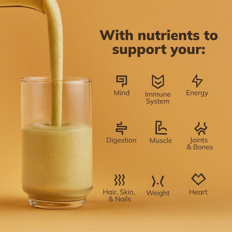 slide 4 of 6, Ka'Chava All-In-One Plant Based Nutrition Shake Powder - Chai - 15.31oz, 15.31 oz