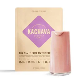 Ka'Chava All-In-One Plant Based Nutrition Shake Powder - Coconut Acai - 15.31oz