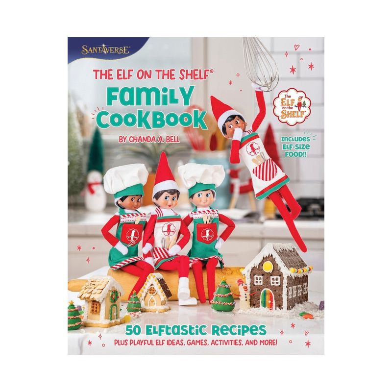 slide 1 of 1, Harper Collins The Elf on the Shelf Family Cookbook - by Chanda A Bell (Hardcover), 1 ct