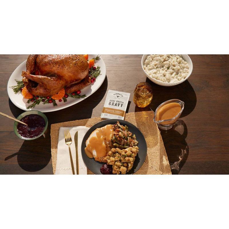 slide 4 of 4, Kinder's Roasted Turkey Bone Broth Gravy Mix - 1oz, 1 oz