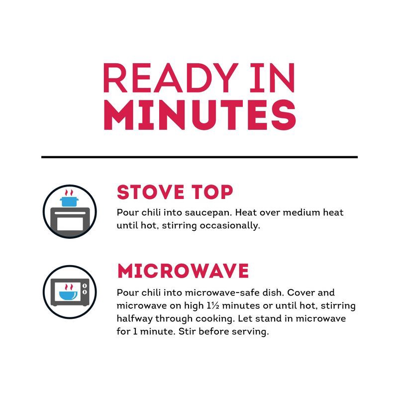 slide 6 of 6, Wendy's Chili with No Beans - 15oz, 15 oz